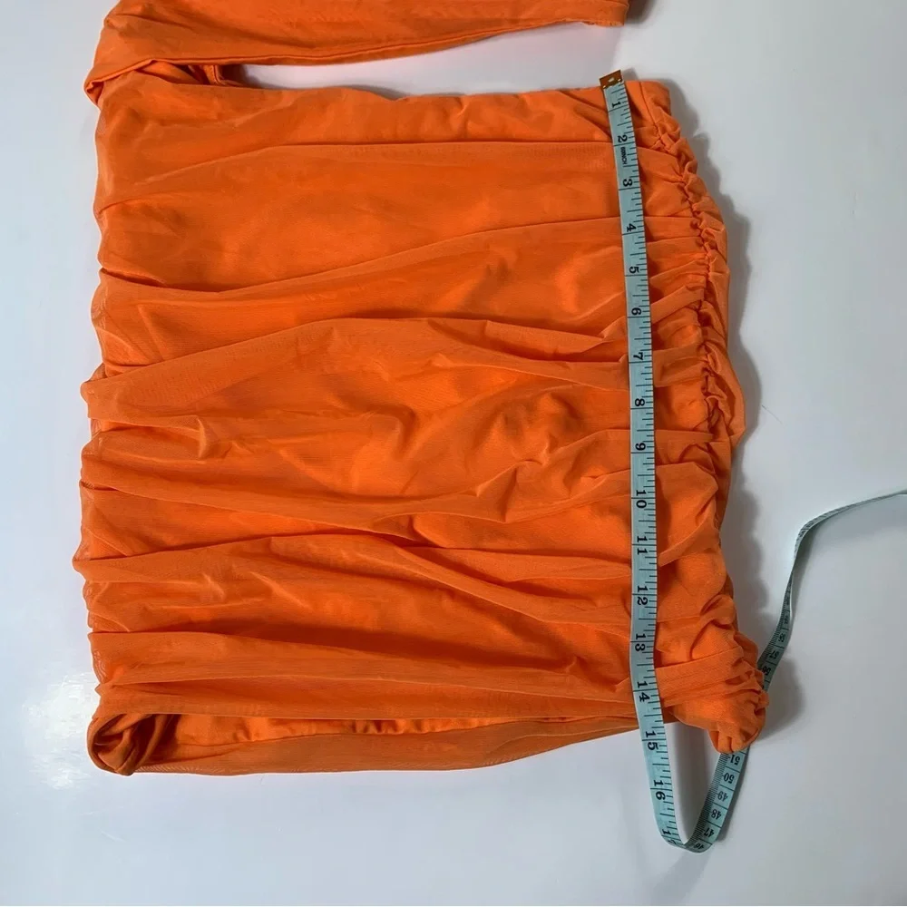 Oh Polly Embellished Draped Mini Party Dress - Picture 7 of 14